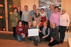 Spende des Kräuterdorf-Vereins für die Pflege-Wohngemeinschaft